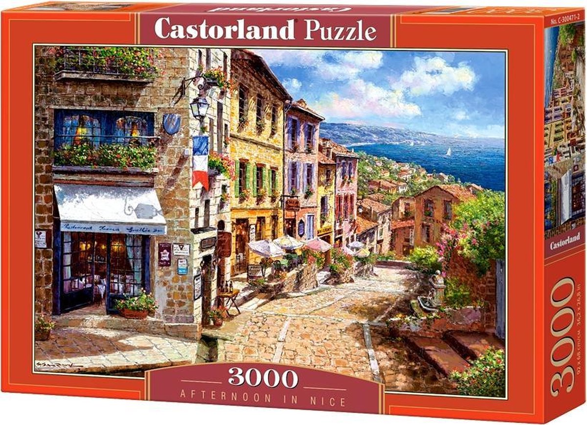 Selecta Castorland puzzle après-midi à Nice, 3000 pièces.