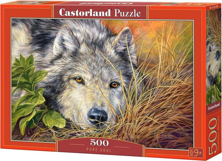 Castorland pure soul – puzzle – 500 pièces – finition satinée – ajustement parfait – qualité européenne