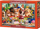 Dessert chiots Castorland – puzzle – 1000 pièces – finition satinée – ajustement parfait – qualité européenne