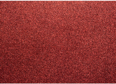 Carton pailleté Kangaro - bordeaux - 50x70cm - paquet de 10 feuilles - k-0060k10