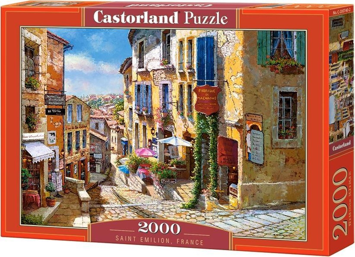 Selecta Castorland Playdle Saint Emilion France, 2000e.
