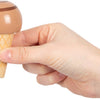 Petit pied de crème glacée compacte en bois frais, 6dlg.