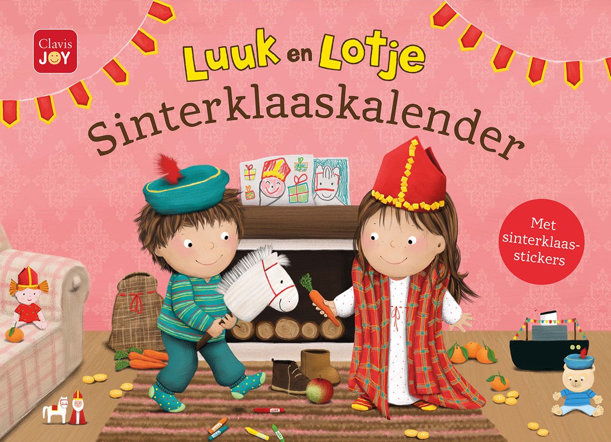 Sans marque sans marque Luuk en Lotje - Calendrier Sinterklaas Luuk en Lotje