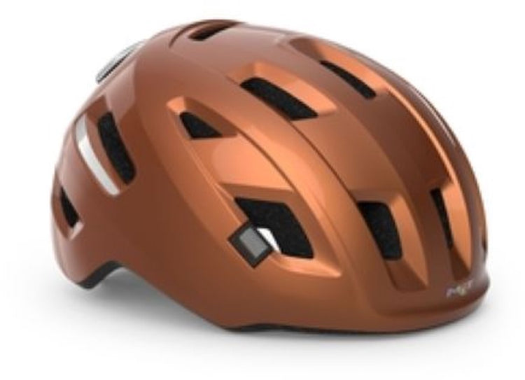 Avec e-mob mips casque de vélo hommes femmes - casque de vélo e bike adultes - taille l (58-61 cm) - nta8776 - cuivre