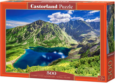 Castorland Czarny Staw Gasienicowy, Pologne – Puzzle – 500 pièces – Finition satinée – Ajustement parfait – Qualité européenne
