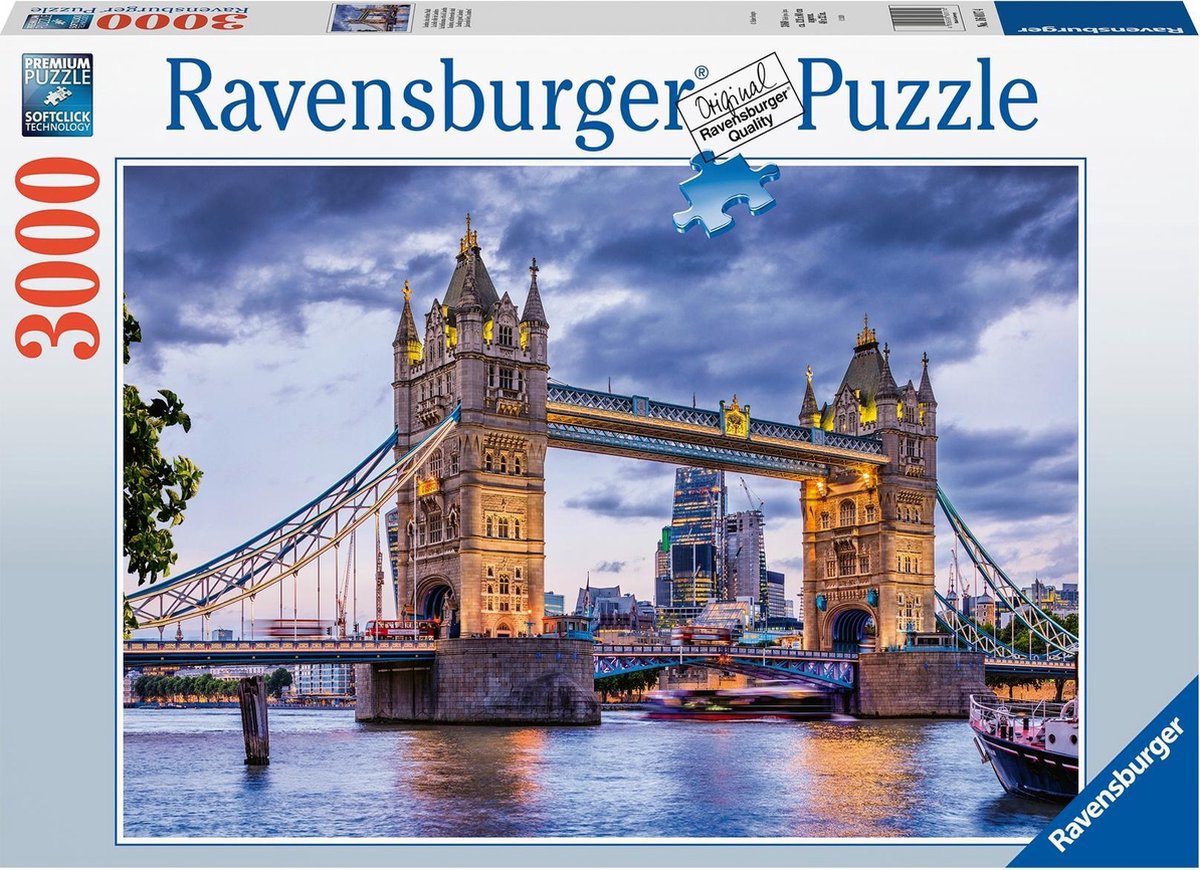 Ravensburger Jigsaw Puzzle London Beautiful City, 3000st.