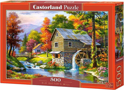 Selecta Castorland Puzzle Puzzle Old Sutter's Mill, 500st.