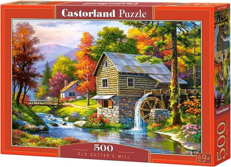 Selecta Castorland Puzzle Puzzle Old Sutter's Mill, 500st.