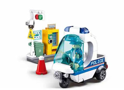Police de la métropole de Sluban - patrouille de ruelle (retrait) métropole (m38-b1217a)