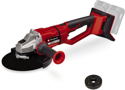 Meuleuse d'angle professionnelle sans fil Einhell axxio 36 230 q bl li solo - power x-change - 36 v li-ion - moteur sans balais - ø230 mm - 6 600 t min - max. profondeur de coupe : 70 mm - écrou à serrage rapide - excl. batterie, chargeur et meule