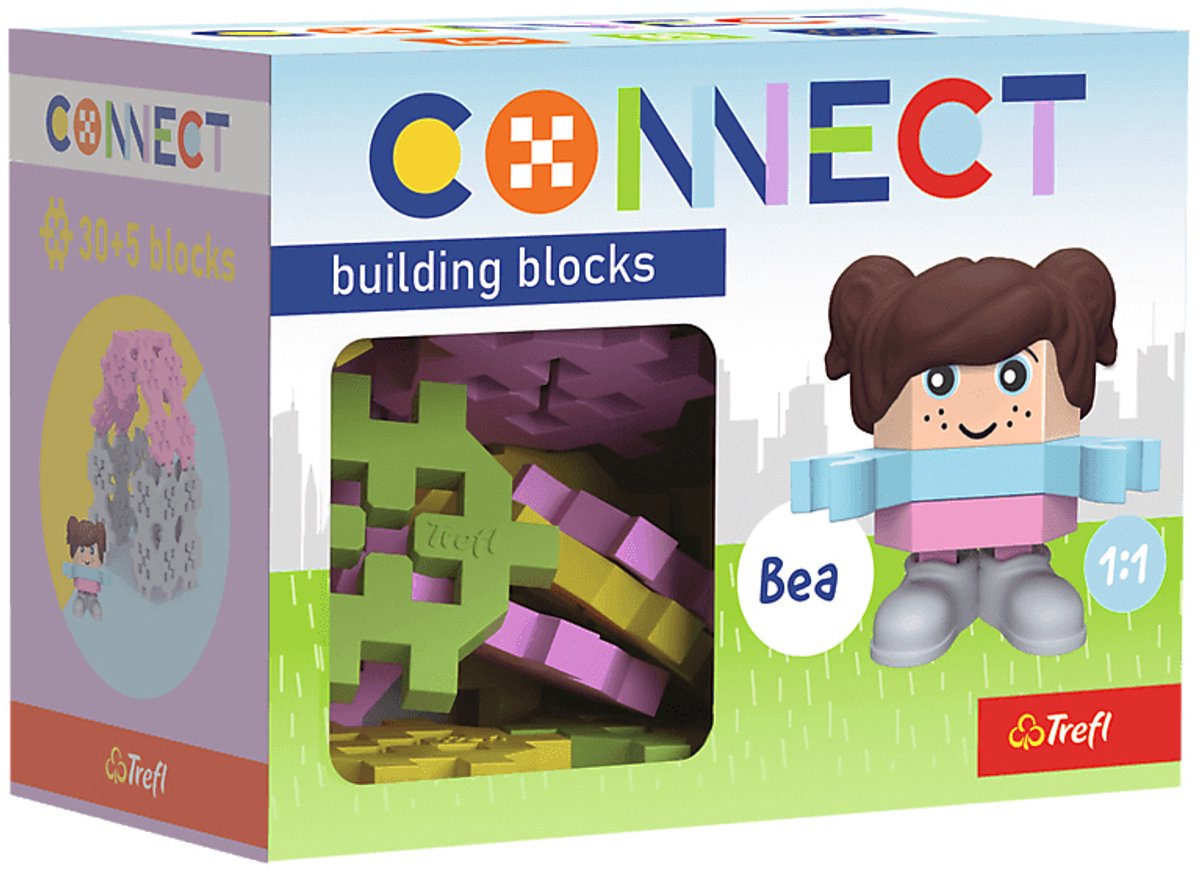 Trefl connecter connecter | blocs de construction bea 35 pièces