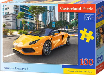Castorland arrinera hussarya 33 – puzzle – 100 pièces – voitures – qualité premium