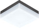 Plafonnier Eglo sonella - applique d'extérieur - LED - 21,5 cm - blanc anthracite