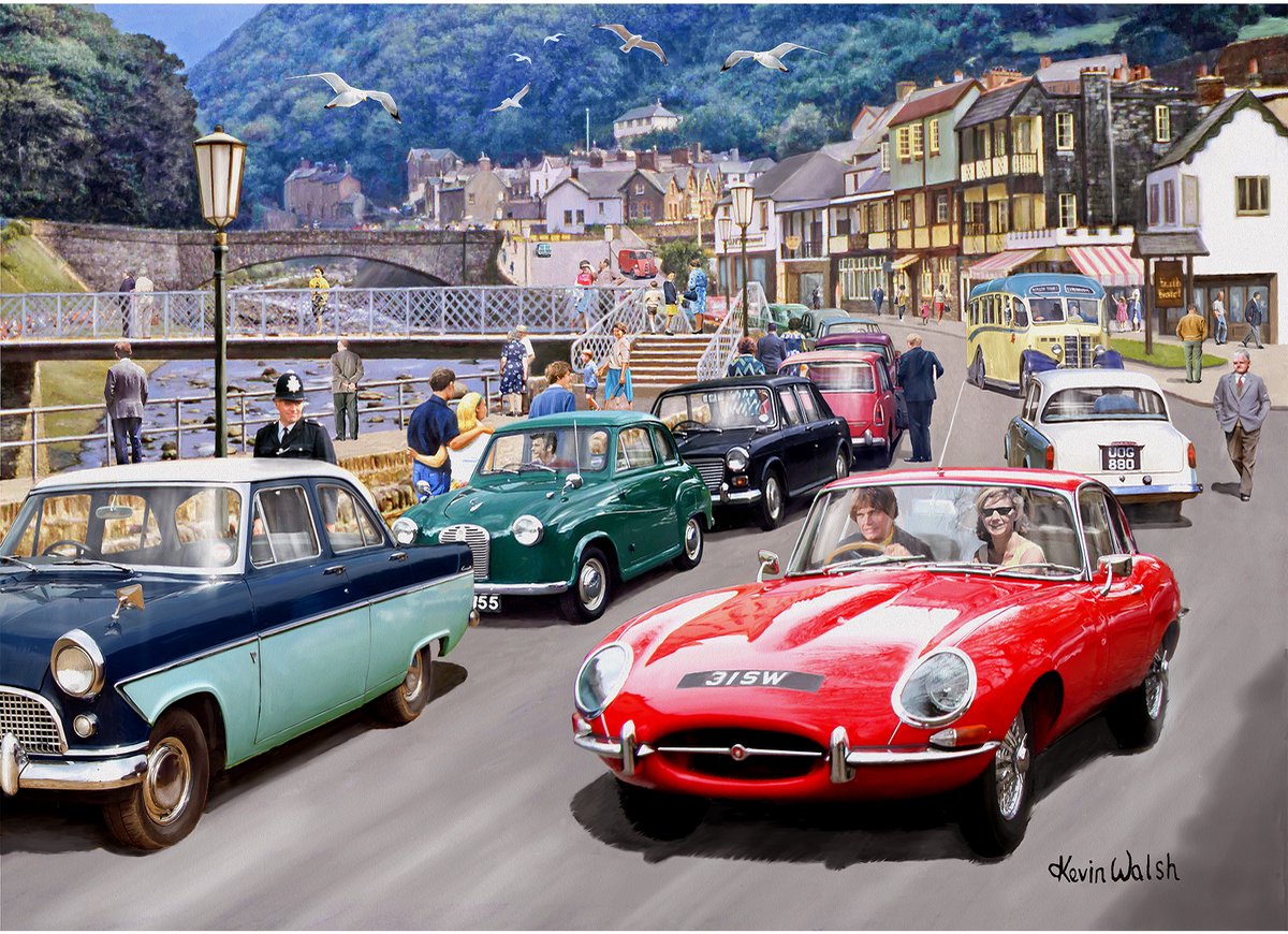 Gibsons - lynmouth Living (par Kevin Walsh) - 500 pièces 48×34cm (l×h) - puzzle pour adultes