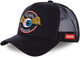 Von dutch - casquette de camionneur snapback rag blk | taille unique | réglable | fermeture à pression - noir