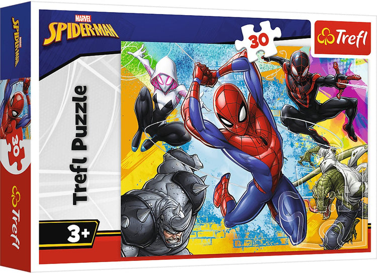 Trefl série Spider-Man - puzzle - 30 pièces - 27x20 cm
