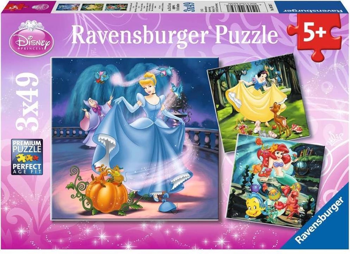 Ravensburger Princess, 3x49st.