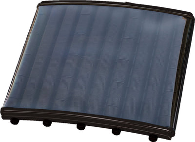 Chauffage solaire au visage de la baie bleue pour piscine noire