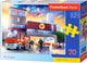 Caserne de pompiers Castorland – puzzle – 70 pièces – pompiers – qualité premium