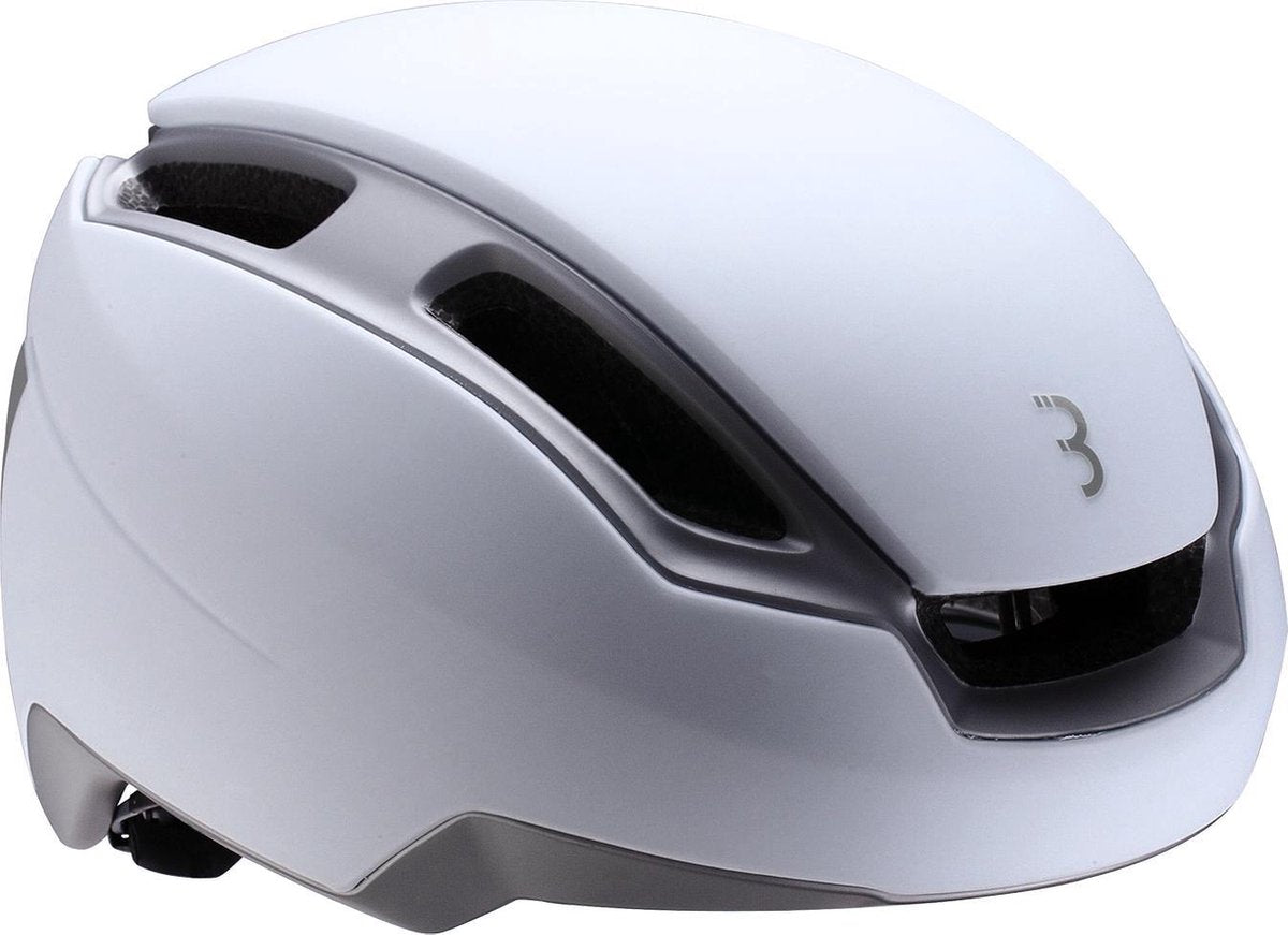 Bbb Cycling Speed Pedelec Casque - Certifié NTA 8776 - Casque De Vélo Dames Vélo Électrique - Blanc Mat Large - Indra - Bhe-56