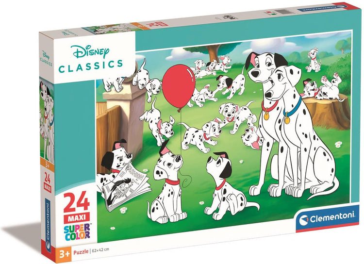 Clementoni - puzzle - 24 maxi pièces - Animaux Disney - puzzle enfant - à partir de 3 ans