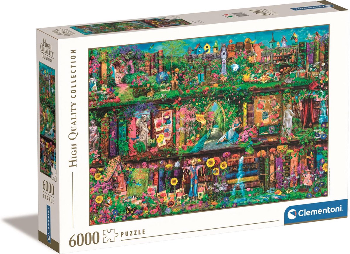 Clementoni - puzzle - 6000 pièces - forêt magique - puzzle pour adultes - collection de haute qualité