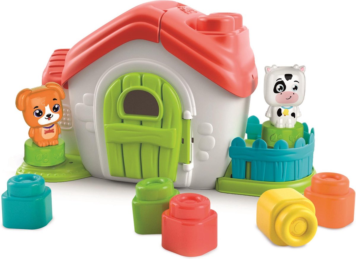 Clementoni Baby Clemmy Sensory Farm avec des blocs