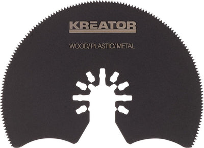 Lame de scie segment Kreator krt990021 - hss - ø87mm