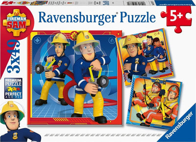 Ravensburger - Fireman Sam - Notre héros Sam 3x49st.