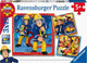 Ravensburger - Fireman Sam - Notre héros Sam 3x49st.