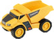 Klein Toys Volvo Power Dump Truck - 22x11x12 cm - échelle 1:24 - jaune noir