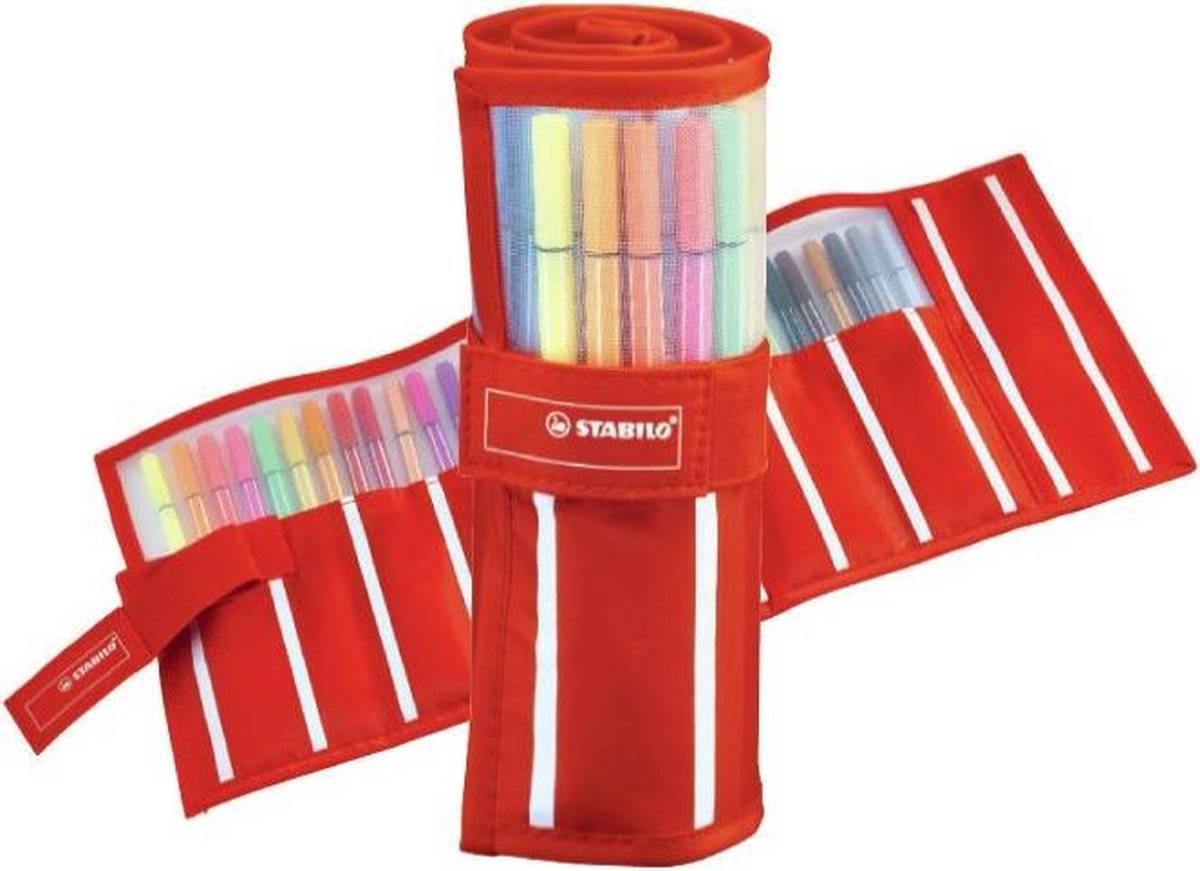 Stabilo Pen 68 Set Set Felt -Tip stylos, 30e.
