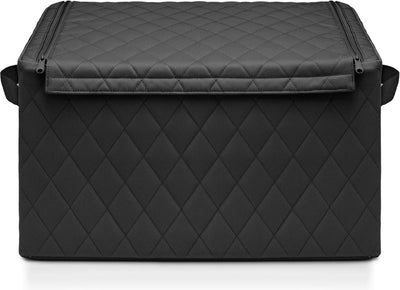 Reisenthel storagebox l boîte de rangement - 58l - losange noir noir