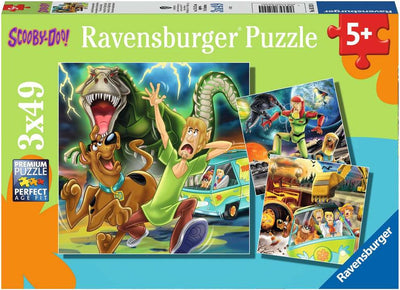 Ravensburger puzzle scooby doo - puzzle - 3x49 pièces