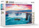 Rebo productions puzzle rebo 2000 pièces - cascade de godafoss