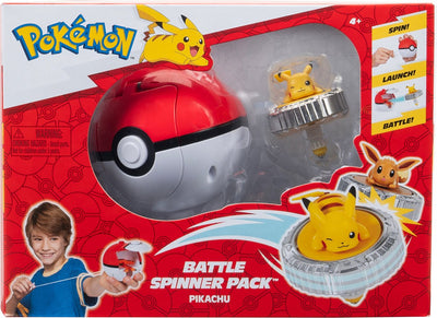 Jeu de spinner de combat Pokémon Jazwares - Pikachu Pokéball