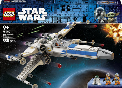 Lego star wars nouvelle république x-wing starfighter™ - 75460
