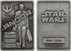 Disney fanattik star wars - collection de scènes emblématiques édition limitée lingot et/ou à collectionner - couleur argent