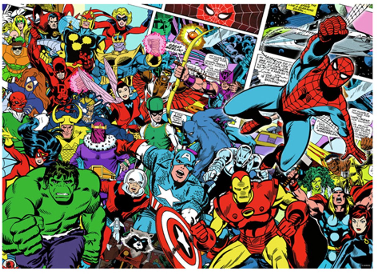 Ravensburger Jigsaw Puzzle Marvel, 100e.