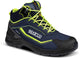 Sparco chaussures de travail s3s - indy-h richmond - bleu marine jaune - 42