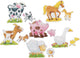 Goki Wooden Jigsaw Puzzle Farm Animals, 25e.