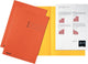 Dossier à insérer Esselte carton orange