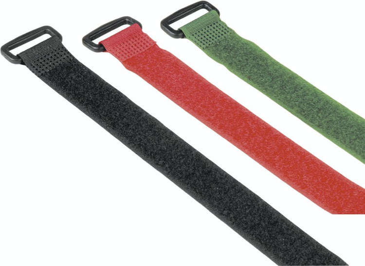 Attache-câble Hama Klett avec öse, wiederverwendbar, 20 x 250 mm, grand, 9 pièces (00221006)