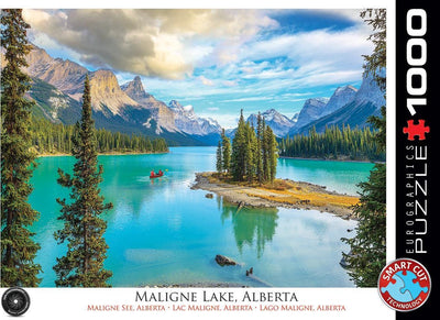 Eurographics - Lac Maligne, Alberta, Canada - 1000 pièces 68×48cm (l×h) - puzzle