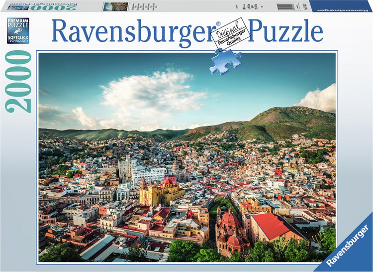 Ravensburger Jigsaw Puzzle Colonial City de Guanajuato au Mexique, 2000e.