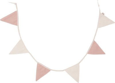 Ligne drapeau Jollein - 200x17cm - ivoire rose sauvage