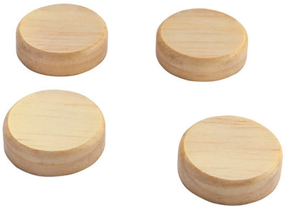 Aimants Sigel - bois de pin massif - ø 33mm - 4 pièces - si-ba210