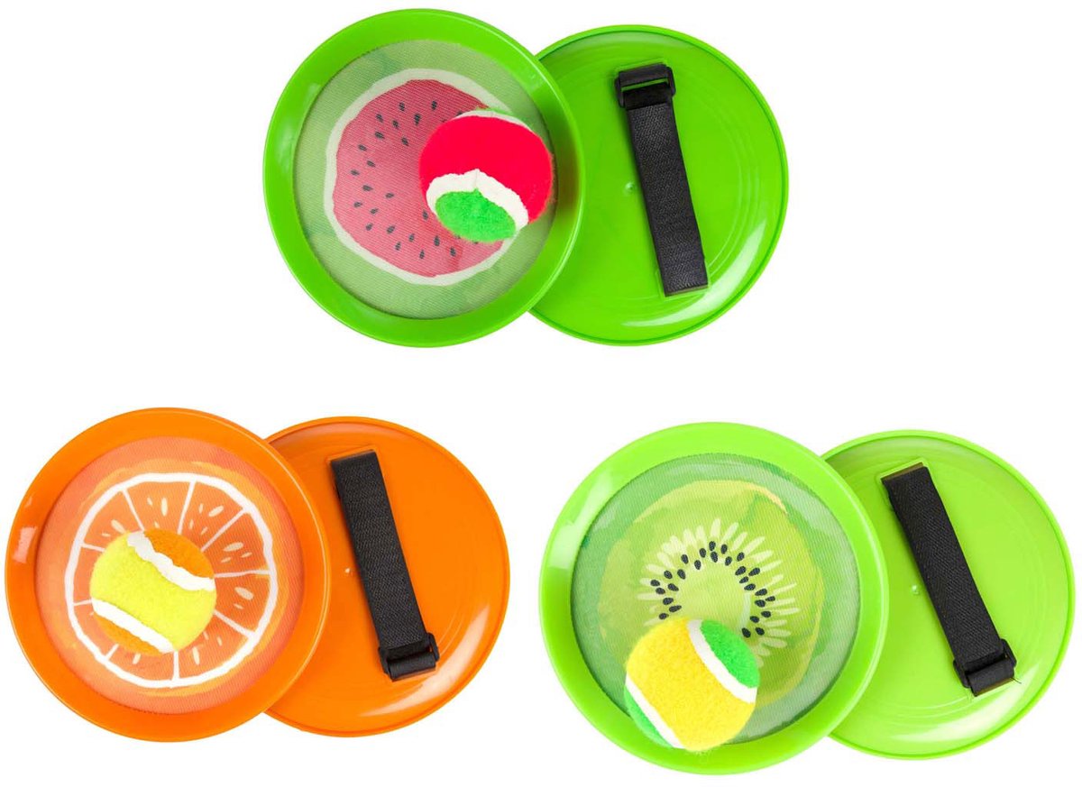 TOI-TOYS OUT VANGBAL GAME FRUTS, 3DLG.
