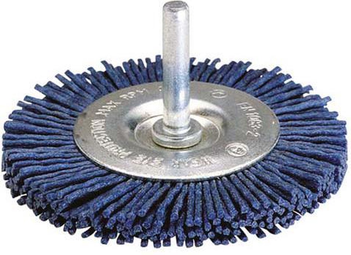 Wolfcraft - perceuse-brosse à disque en nylon - souple ø 100 mm - 2727000