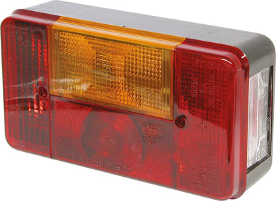 Carpoint feu arrière gauche 5 fonctions 12v 19cm - rouge blanc jaune